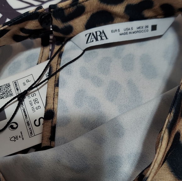 NWT ZARA leopard dress - Picture 3 of 4